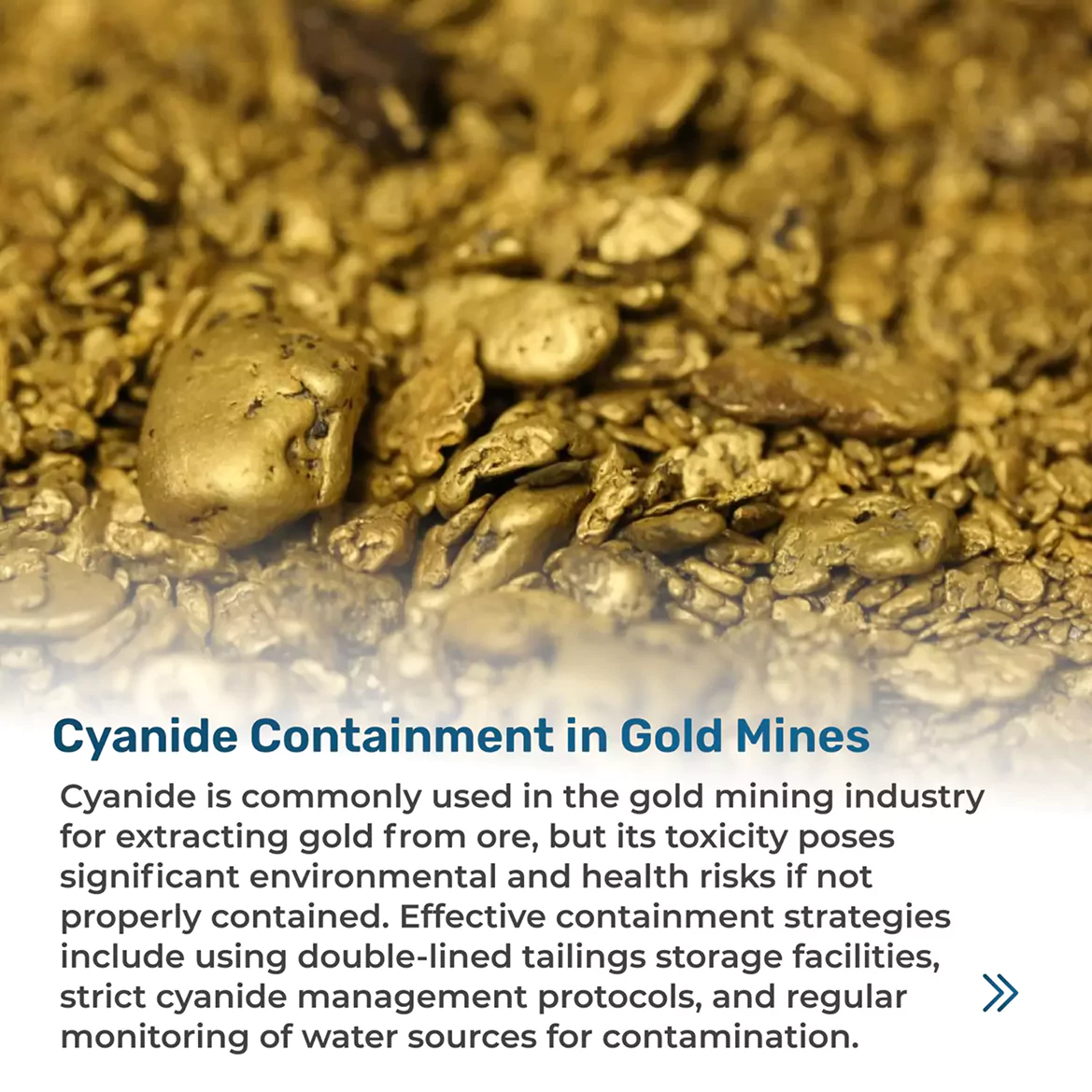Cyanide Containment in Gold Mines: Ensuring Environmental Safety