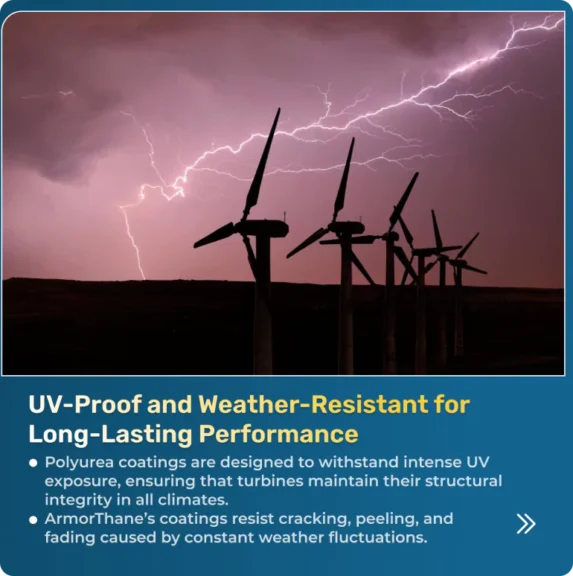 Protecting The Sustainable Revolution, One Turbine At A Time 13 UV Proof and Weather resistant performance