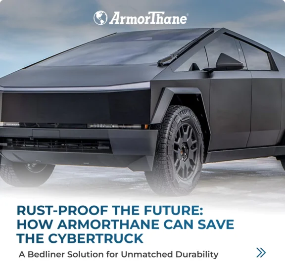 Saving The Cybertruck With Armorthane Bedliner 9 Armorthane can save the cybertruck