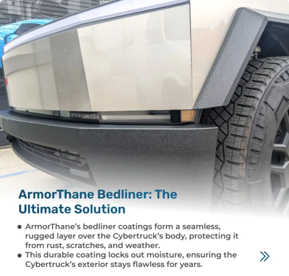 Saving The Cybertruck With Armorthane Bedliner 11 Armorthane bedliner: the ultimate solution