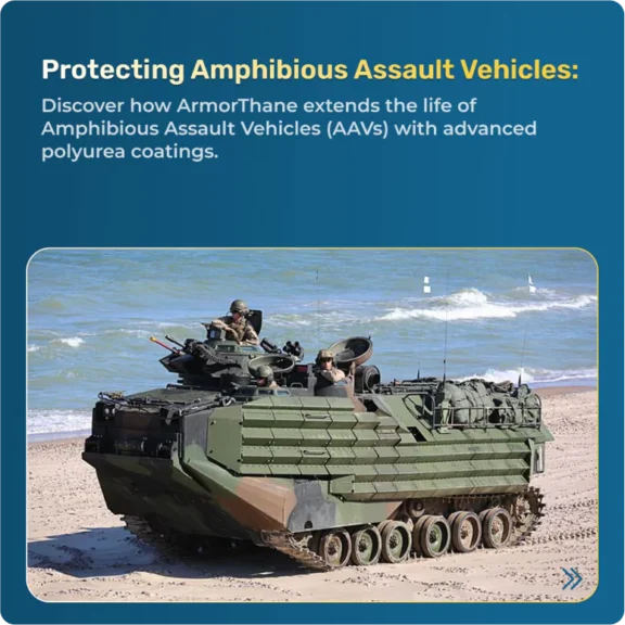 Dual-Environment Aav Protection With Polyurea Coatings 8 AAV Polyurea coating protection