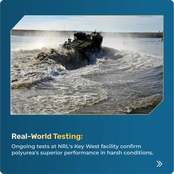 Dual-Environment Aav Protection With Polyurea Coatings 13 Real-World Testing of Polyurea Coatings