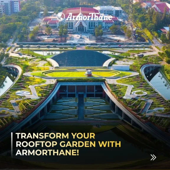 Transform Your Rooftop Garden With Armorthane 11 Armorthane rooftop garden coatings