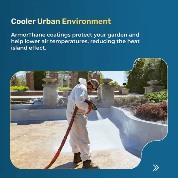 Transform Your Rooftop Garden With Armorthane 13 Cooler Urban Environment with Protective Coatings